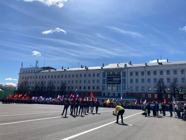 В Кирове начался торжественный митинг в честь Дня Победы. Фото