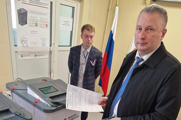 Как в Кировской области голосуют за президента РФ. Фото