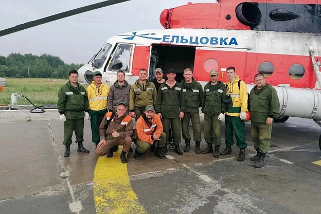 Кировские пожарные потушили лесные пожары в Томской области