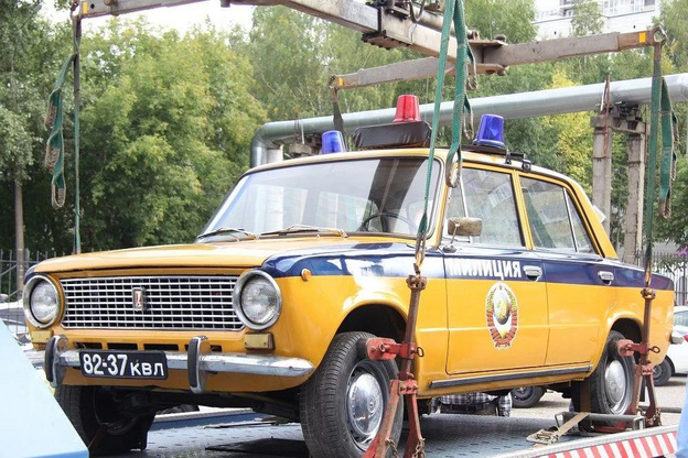 В Кирове восстановили патрульный автомобиль Госавтоинспекции 1970-х