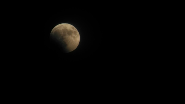 Кировчане наблюдали полное лунное затмение. Фото из соцсетей