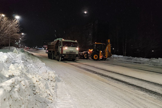 «Вятавтодор» подключили к уборке снега в Кирово-Чепецке