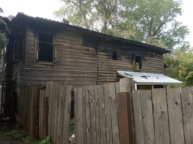 Из-за пожара в Яранске многодетная семья осталась без жилья