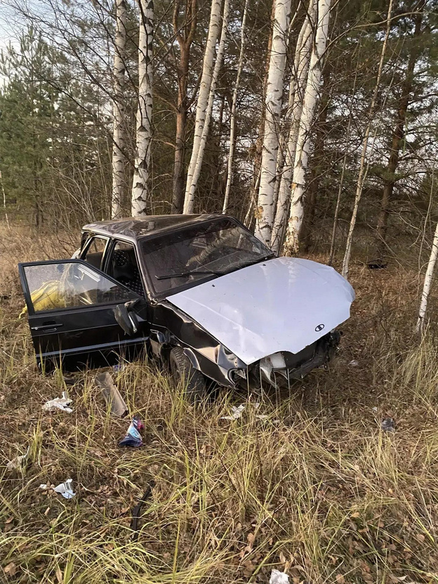 На трассе «Вятка» опрокинулся ВАЗ, пострадала 19-летняя пассажирка