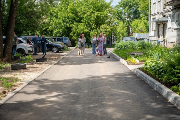 В Кирове привели в порядок ещё четыре двора