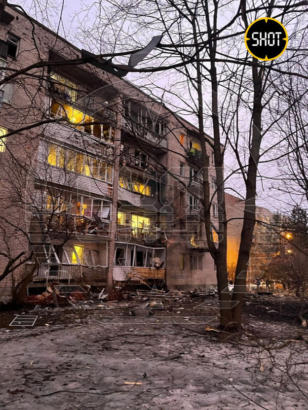 В Санкт-Петербурге БПЛА повредил жилой дом