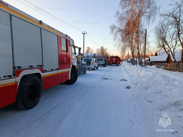 В Кирове во время пожара в жилом доме погиб человек