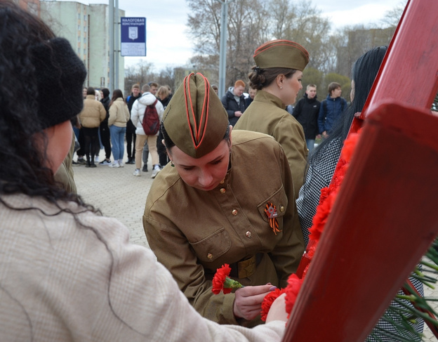 В Кирове установили передвижной арт-объект «Звезда Памяти»