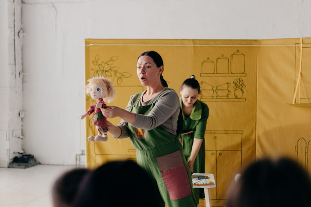 Место, где прячется душа. Фоторепортаж с детского спектакля в «Джемсити»