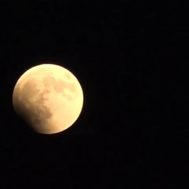 Кировчане наблюдали полное лунное затмение. Фото из соцсетей
