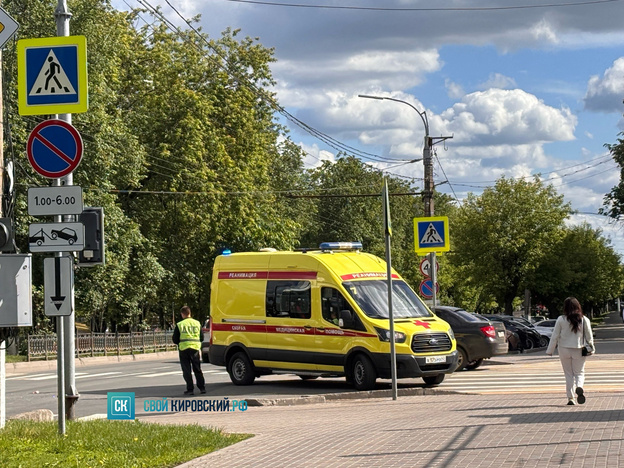 В Кирове автобус сбил пешехода