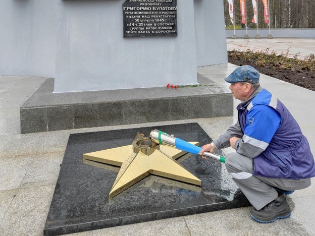 В Кирове завершили ремонт мемориалов к 80-летию Победы