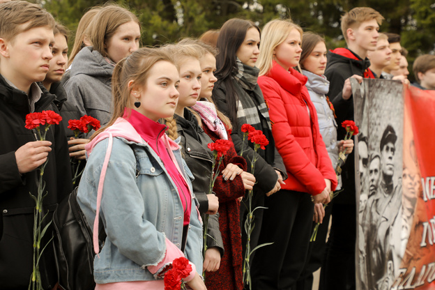 В Слободском почтили память Григория Булатова, водрузившего Красное знамя на Рейхстаге в 1945 году