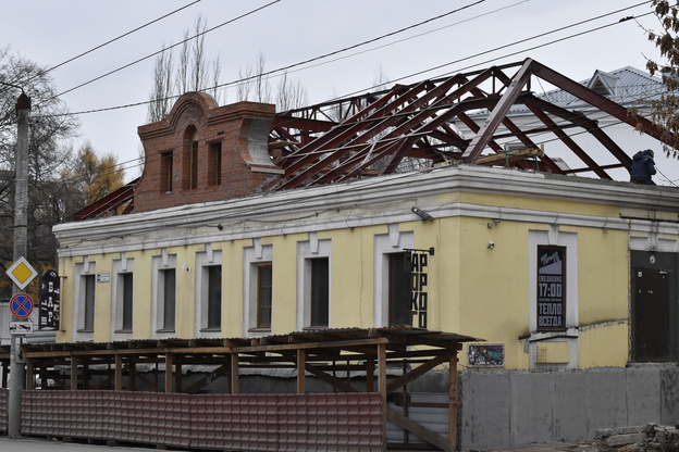 В отреставрированном доме Двойнишникова планируют открыть ресторан