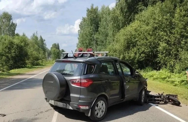 Пьяный водитель из Коми насмерть сбил велосипедиста в Даровском