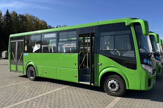 Пять новых автобусов выйдут на маршруты Кирова
