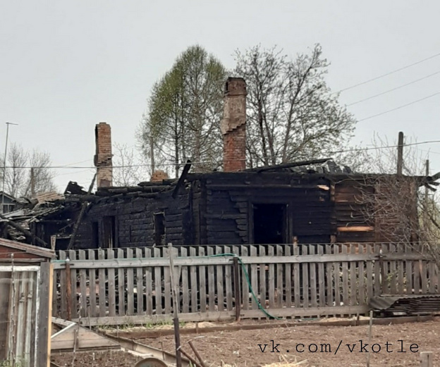 В Котельниче во время пожара погибла женщина