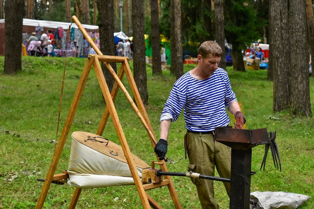 Корзинки, мебель и животные из лозы: как в Кирово-Чепецке прошёл фестиваль «Ива-Дивная»