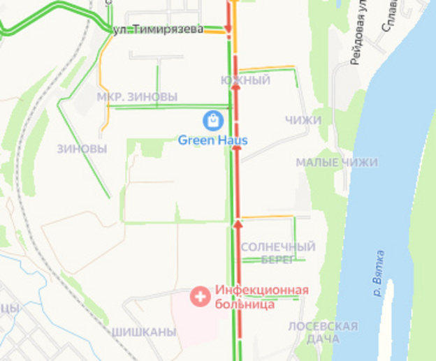 Утренние пробки 22 апреля: Ленина, Щорса