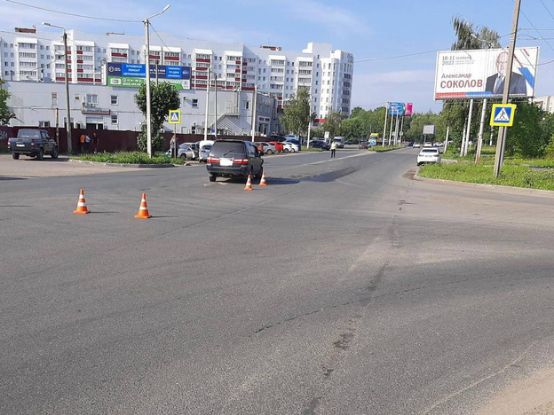 В Кирове произошло массовое ДТП с четырьмя автомобилями