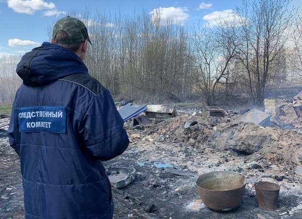 В Яранском районе районе дотла сгорел жилой дом. Погибли два человека