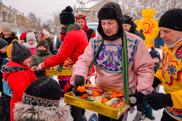 В Кирово-Чепецке при поддержке местных депутатов прошли «Рождественские гуляния»