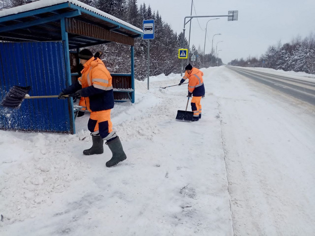 За сутки в Кировской области очистили и обработали более 1000 км дорог
