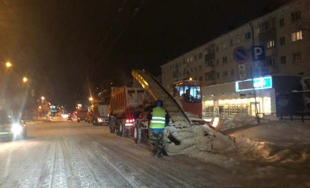 Где не стоит оставлять автомобиль? График уборки снега в Кирове с 29 января по 3 февраля