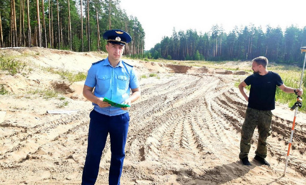 Ущерб от незаконной добычи песка в Нолинском районе составил почти 2 млн рублей