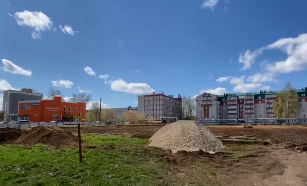 В Нововятске вместо пустыря организуют новый сквер
