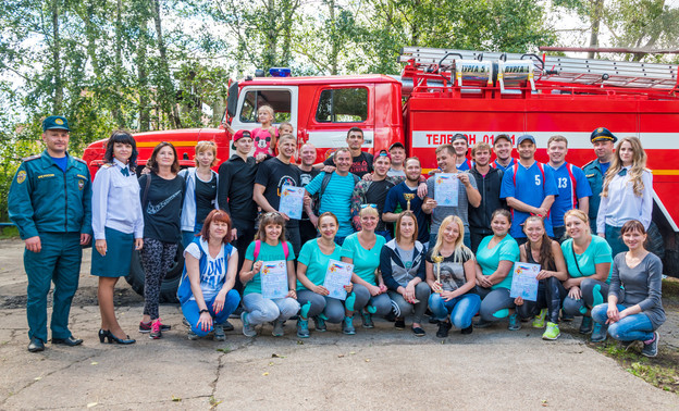 В Кирово-Чепецке прошли ежегодные соревнования добровольных пожарных