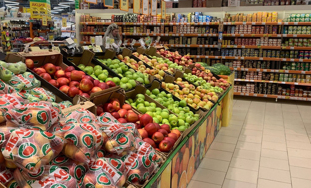 В России снизились цены на овощи и фрукты
