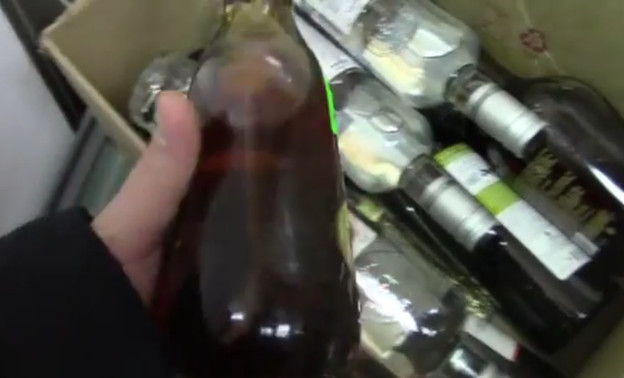 Из магазина на Московской изъяли около 120 литров алкоголя