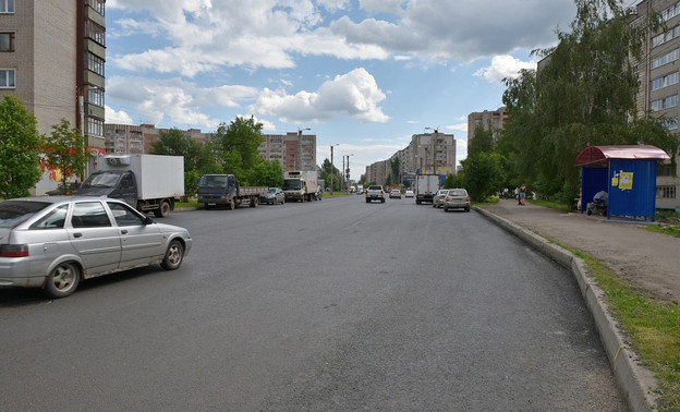 В Кирове завершили ремонт улицы Упита