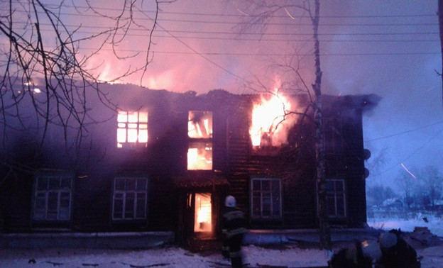 В Кировской области инвалид не смог выйти из горящего дома и погиб в пожаре