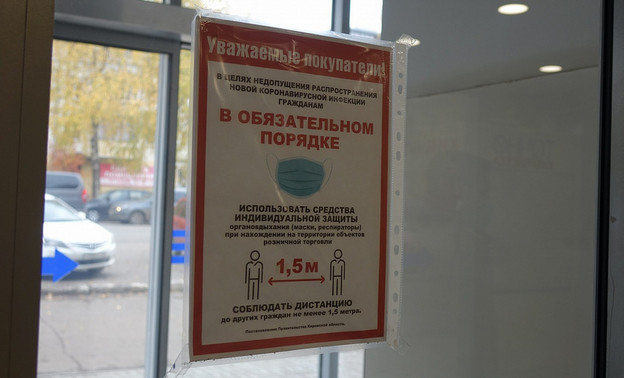 В Кирове 78 магазинов могут оштрафовать из-за отсутствия масок