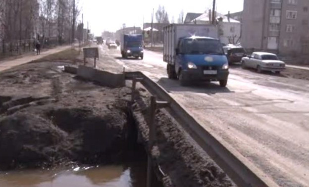 В Нововятске отремонтируют аварийный мост через Чумовицу