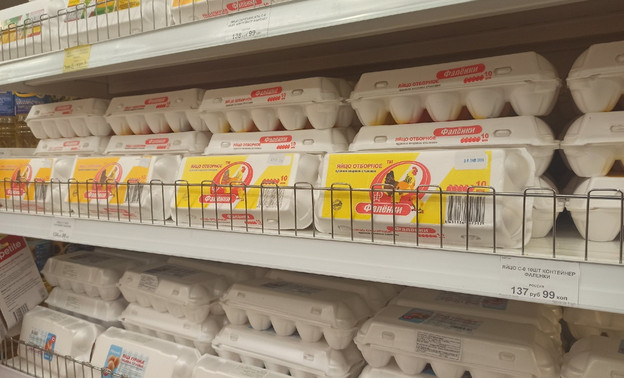 В областном правительстве сообщили о снижении цен на яйца
