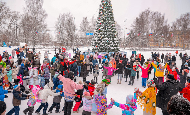 В Кирово-Чепецке при поддержке местных депутатов прошли «Рождественские гуляния»