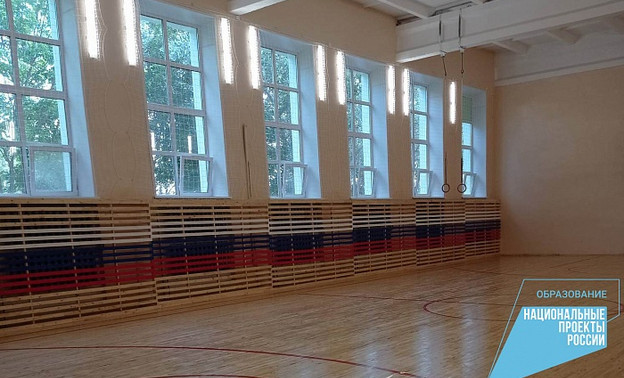 В Кировской области на капремонт спортзалов в сельских школах направят 30,9 миллиона рублей