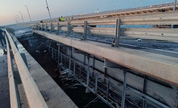 Для ремонта Крымского моста начали изготавливать металлические конструкции