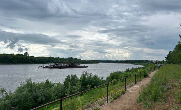 Песок и гравий из Гирсово в Киров будут транспортировать по реке Вятке