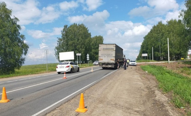 В Кирово-Чепецком районе фура сбила велосипедиста насмерть