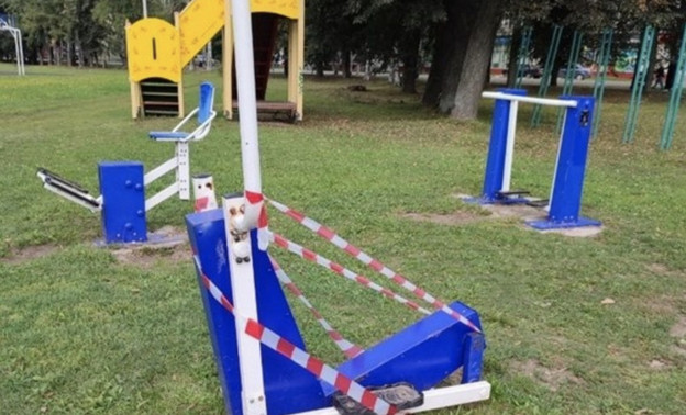 В Коминтерне стало меньше спортивных тренажёров