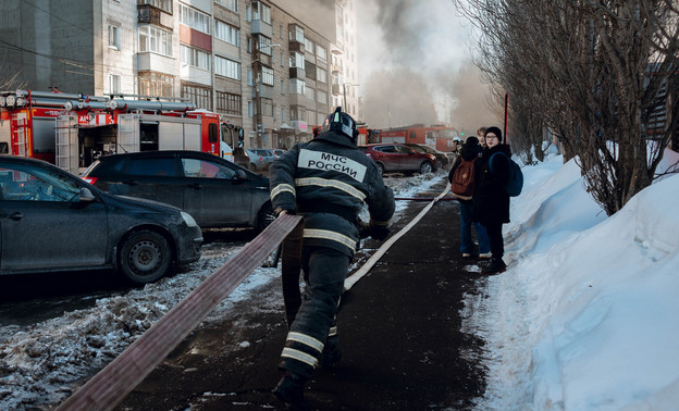 За сутки в Кировской области произошло девять пожаров