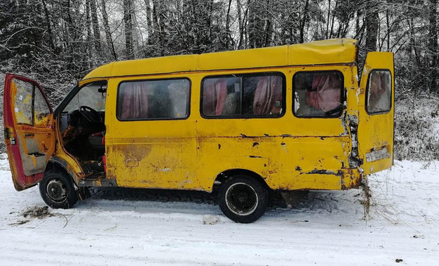 В Оричевском районе автобус с пассажирами улетел в кювет: среди пострадавших есть ребёнок