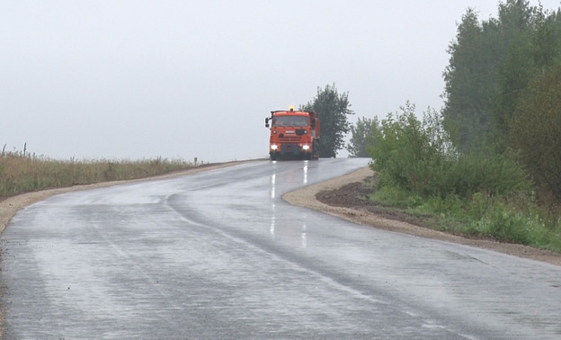 В Кирове впервые за тридцать пять лет отремонтировали дорогу Кокуй - Леваши