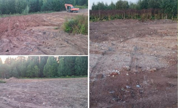 В Верхошижемском районе ликвидировали крупную свалку мусора
