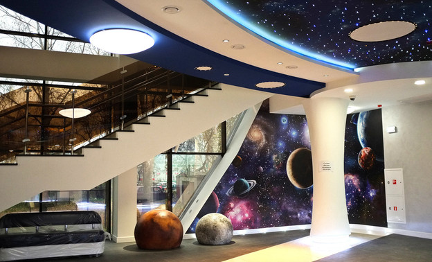 Как выглядит Детский космический центр до официального открытия