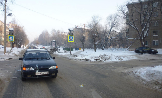 В Кирове сбили пенсионерку на пешеходном переходе